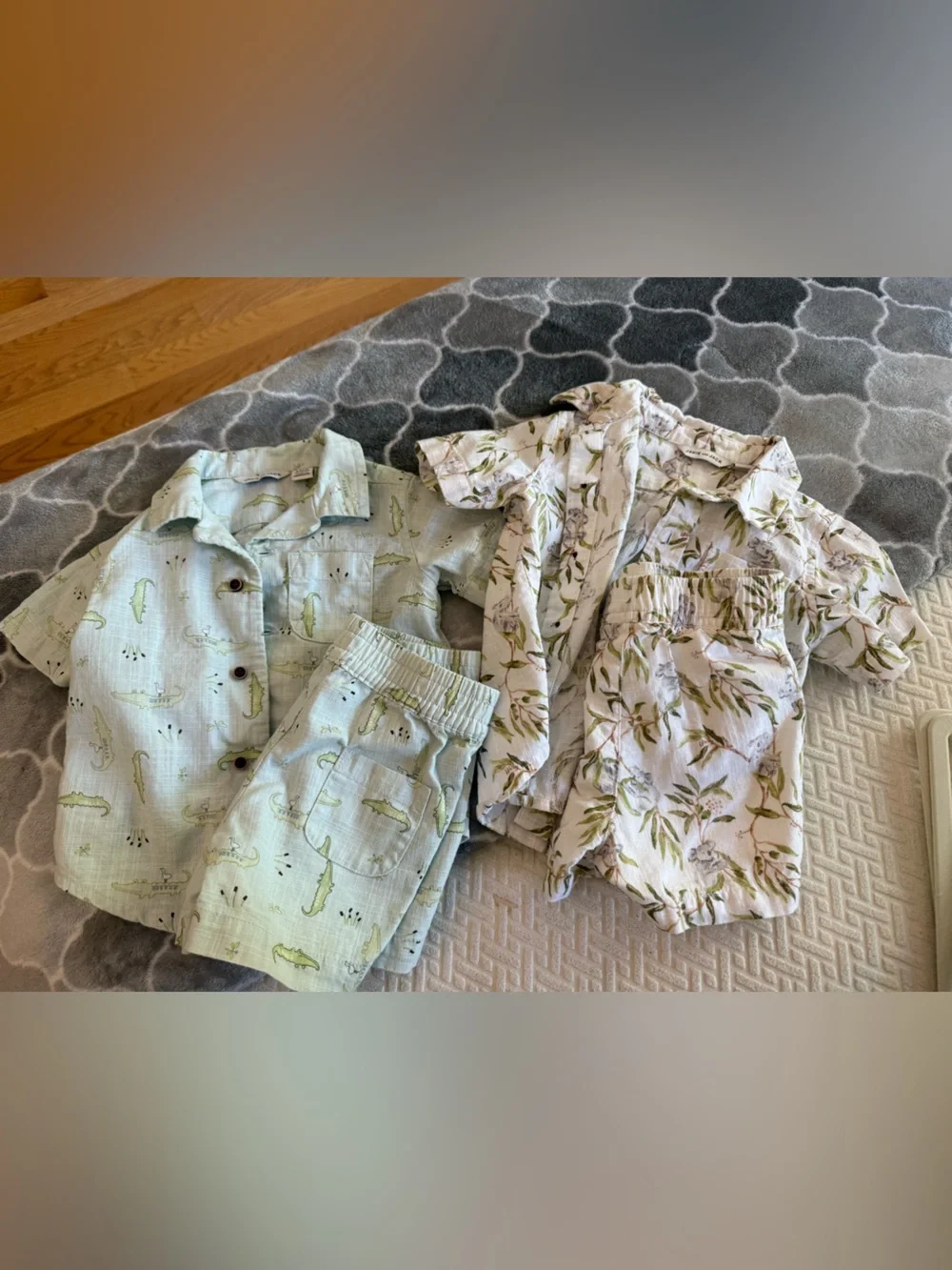 Janie and Jack baby boy matching set 6-12m